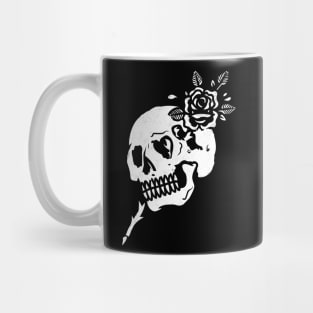 Rose Skull Mug